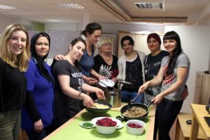 Das Menü ist fertig