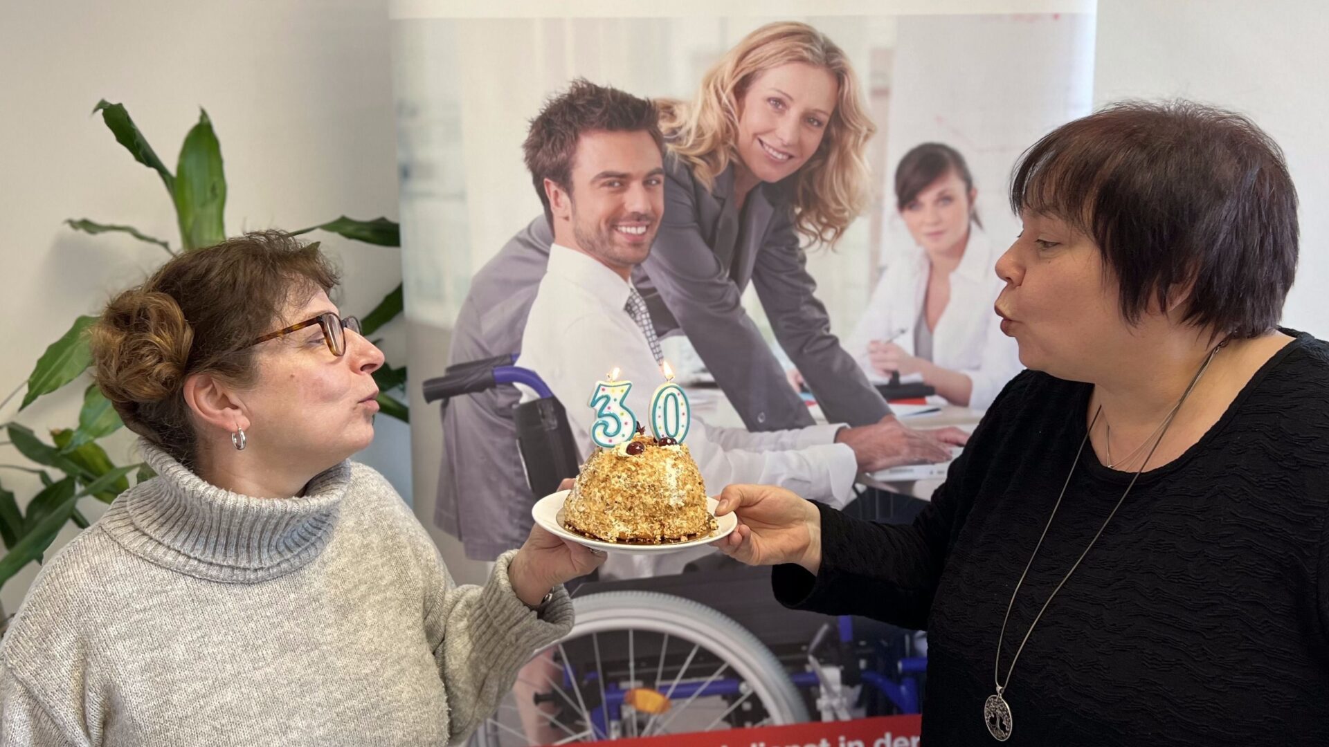 Lustiges Geburtstagsfoto des IFD ODenwald