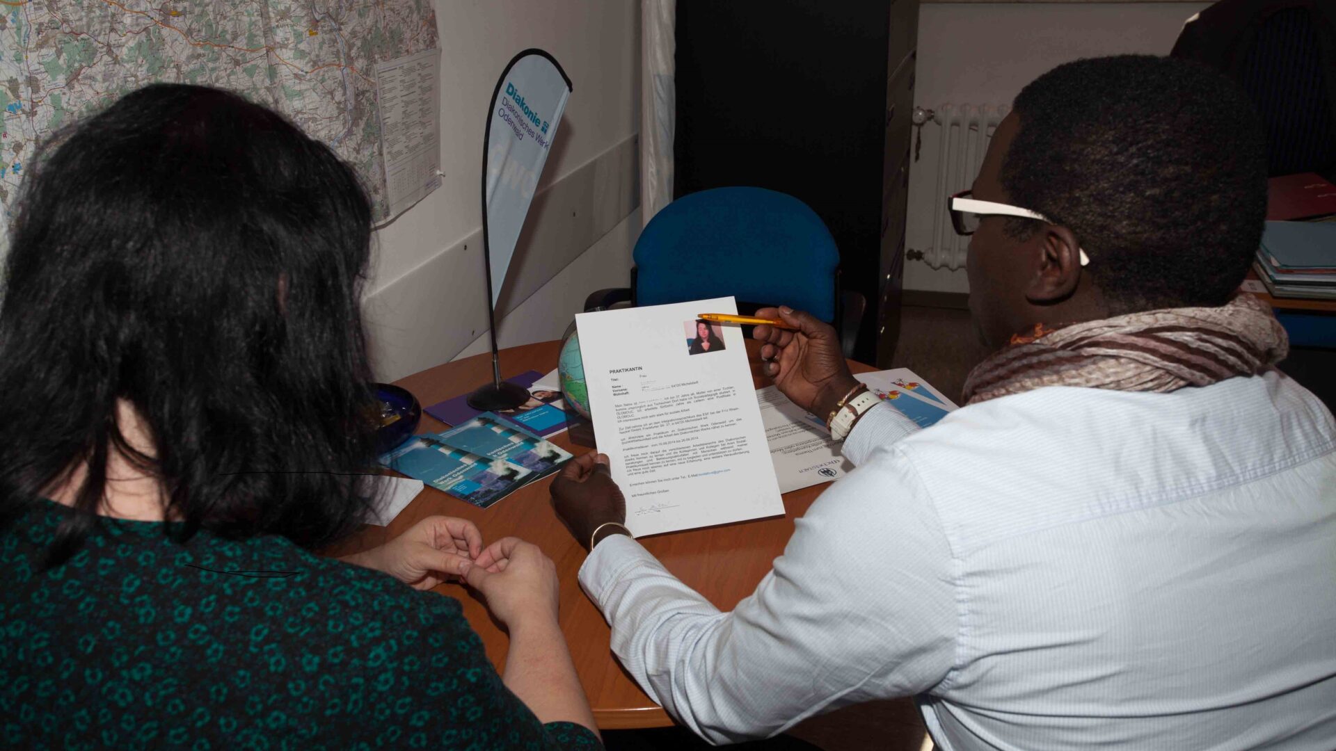 Beratungssituation in der Migrationsberatung