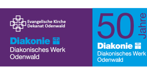 Logos von Evangelischem Dekanat und Diakonie im Odenwald
