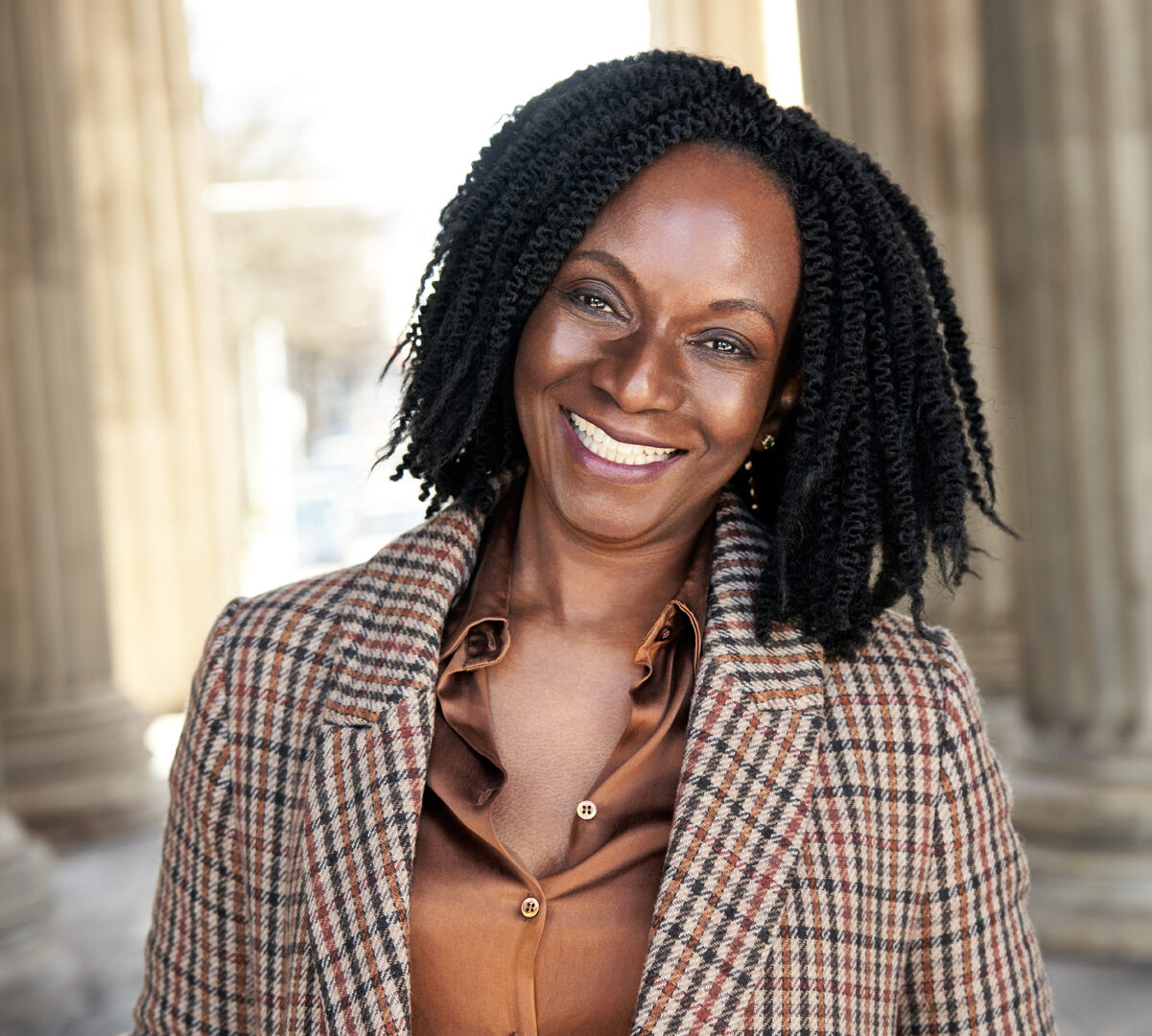 Florence Brokowski-Shekete ist am Sonntag, den 29.09.2024, zu Gast bei „Wissen macht stark 2.0“ (Bild Credit: Tanja Valérien)