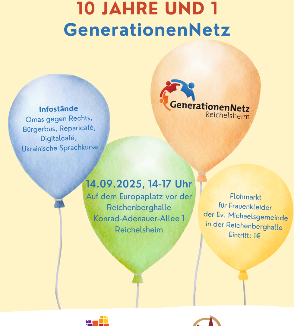 Plakat 10 plus 1 Generationennetz